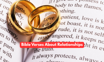 Bible Verses About Relationships