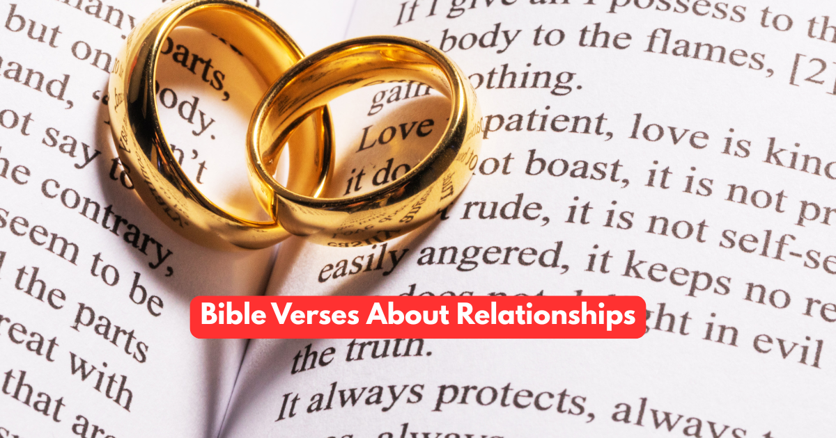 Bible Verses About Relationships